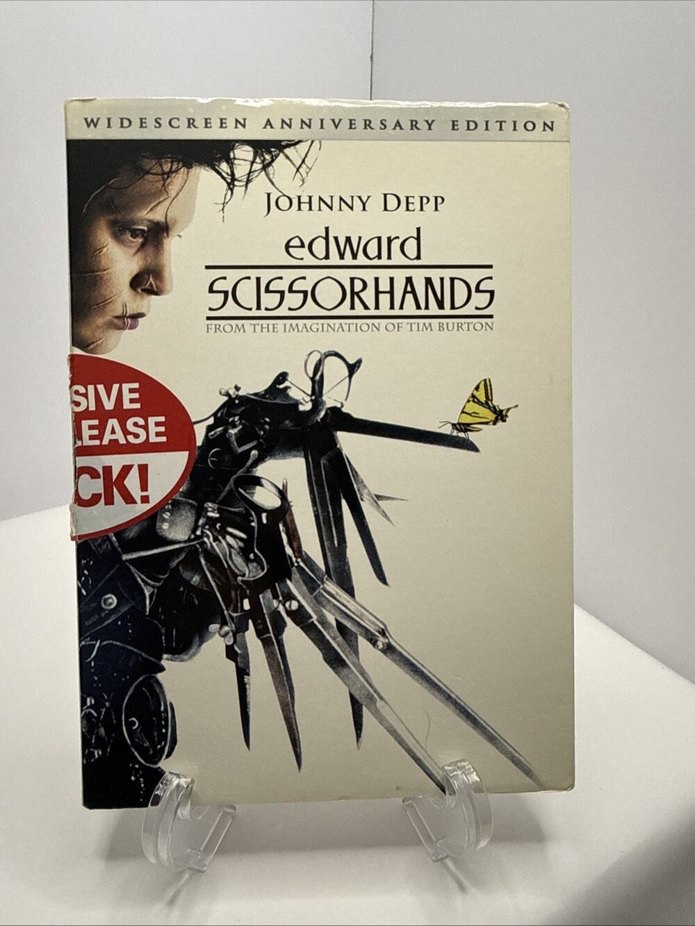 Edward Scissorhands (DVD, 2005, 10th Anniversary Edition Widescreen Sensormatic)